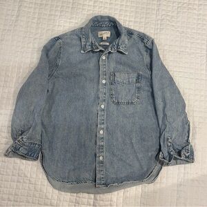 Universal Thread Light Blue Denim Shirt Jacket